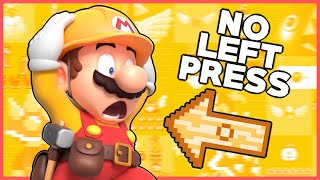 Is it possible to beat Super Mario Maker WITHOUT PRESSING LEFT?