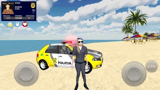 Brazil Police Car Simulator - City Patrolling 3D - Police Car Chase - Android Gameplay screenshot 3