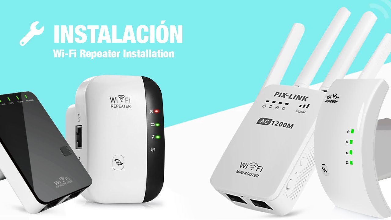 trapo Reunión simplemente Instalación y Configuración Repetidor Amplificador Wi-Fi / Wireless Wi-Fi  Repeater Installation - YouTube