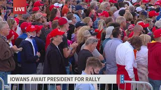 President Trump to hold Wednesday campaign rally at Des Moines International Airport