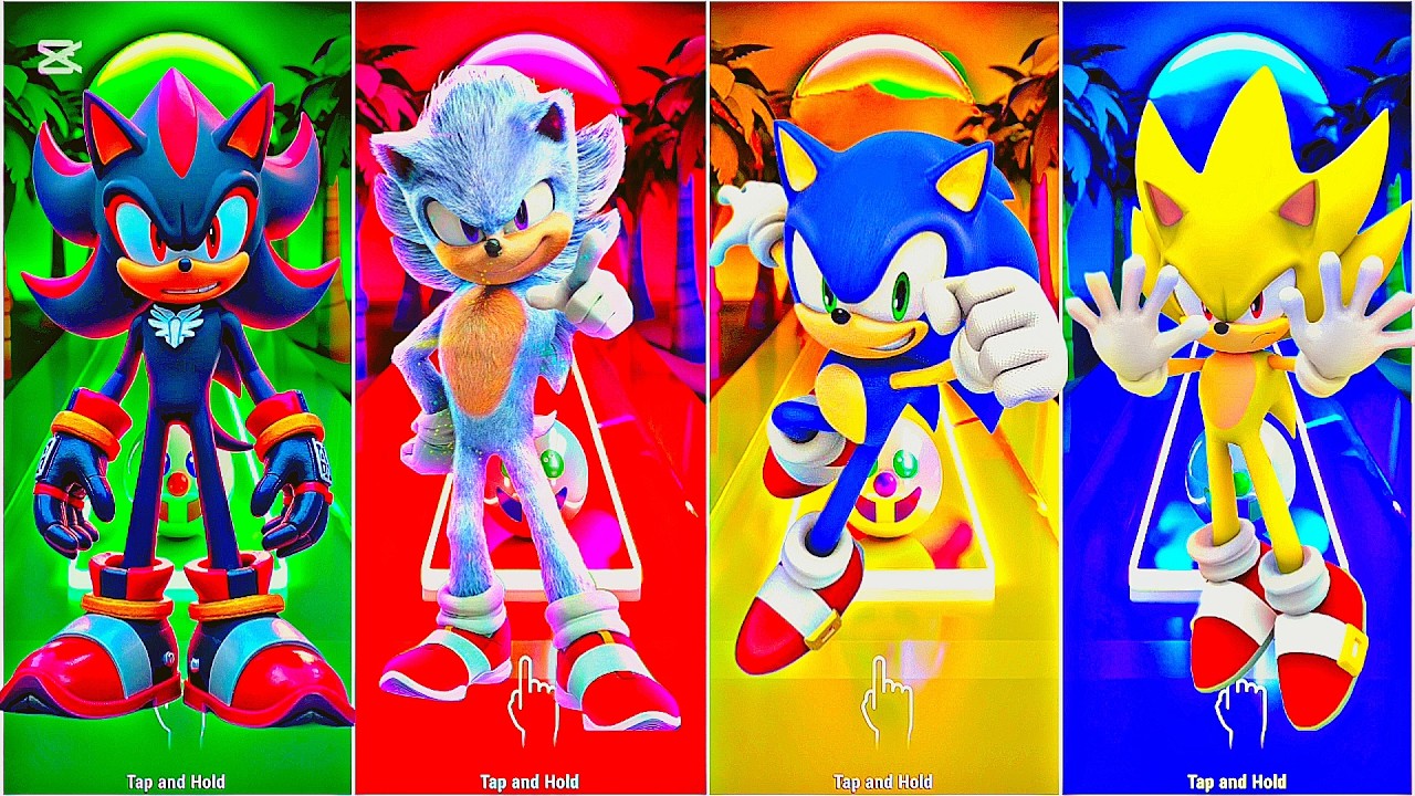 Tiles Hop Sonic Edm Rush