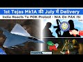 Defence updates 2343  1st tejas mk1a in july india reacts on pok protest maareech torpedo system