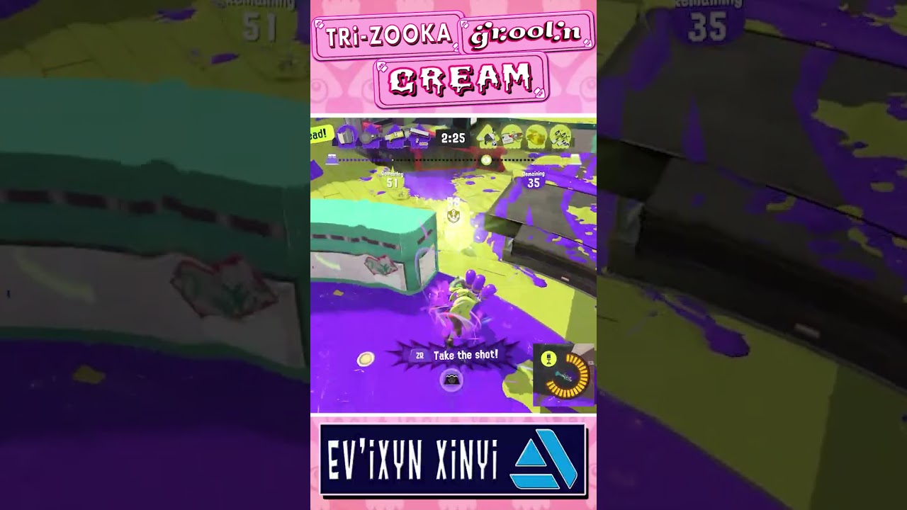 Splatoon 3: An Amazing Quad Splat With Trizooka 