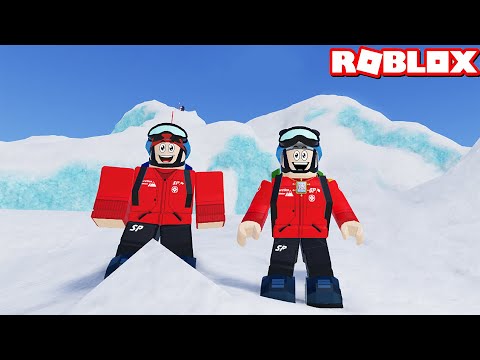 Buzlu Dağa Tırmanıyoruz!! Antarktika - Panda ile Roblox Expedition Antarctica