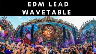Make an EDM Lead in Wavetable