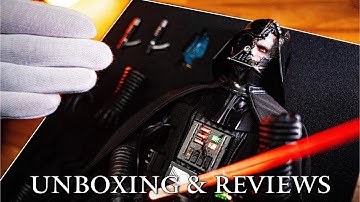 Hot Toys Darth Vader Kenobi Series Unboxing & Reviews - The BEST Darth Vader Action Figure EVER?