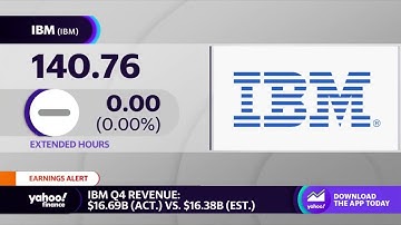 IBM tops Q4 earnings while announcing job cuts