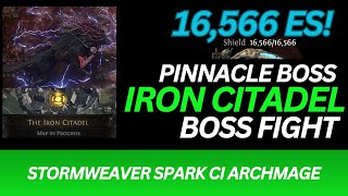 ⚔️ 16,566 ES Citadel Boss Slayer – #1 Stormweaver Spark CI Archmage Build in Action! ⚡