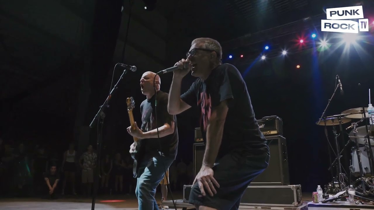 DESCENDENTS PLAYING "'MERICAN" AT CAMP ANARCHY 2019.