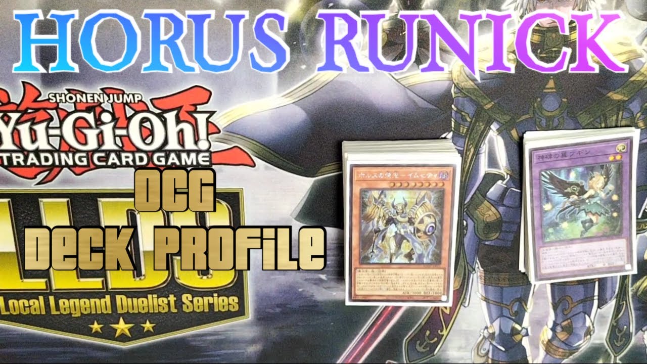 TIER 1 Horus Runick deck Profile