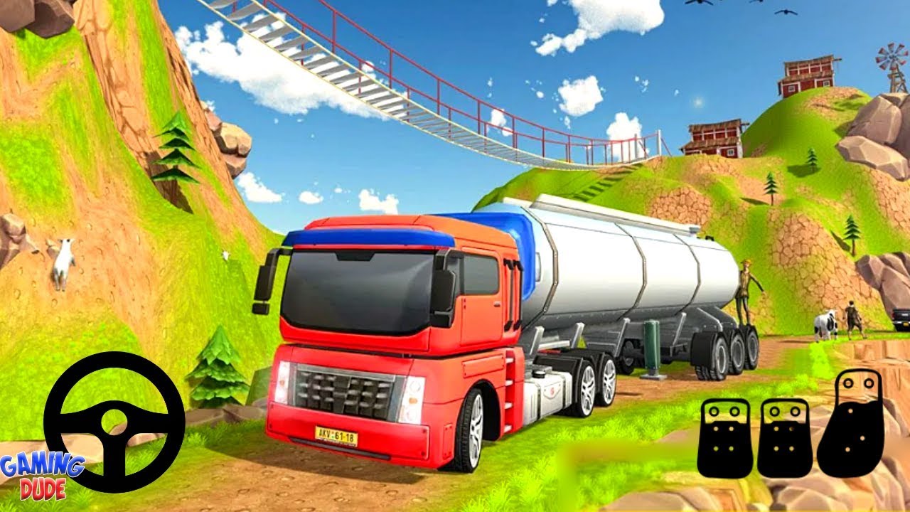 Crazy Heavy Euro Truck Transport Simulator - All Levels Completed | Android Gameplay HD