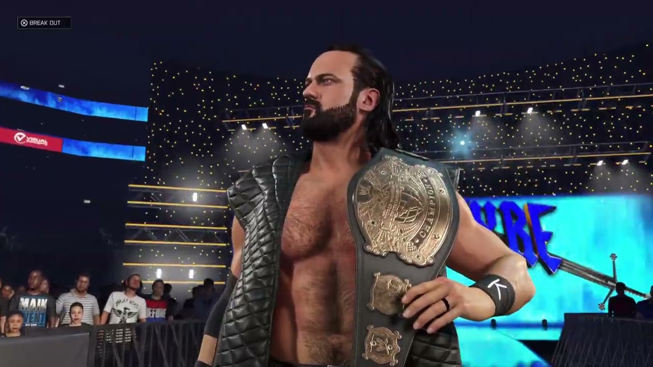 WWE 2K25 - Cody Rhodes vs. Drew McIntyre (Championship Match)