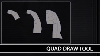 Autodesk Maya 2014 - Modeling With Quad Draw Tool