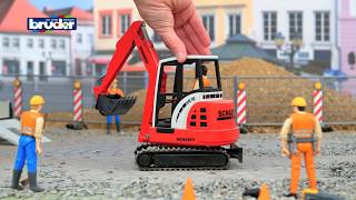 Schaeff Hr16 Minibagger -- 02432 -- Bruder Spielwaren