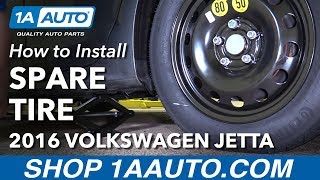How to Change Spare Tire 11-18 Volkswagen Jetta How To Change Spare Tire Volkswagen Jetta 2019 2024