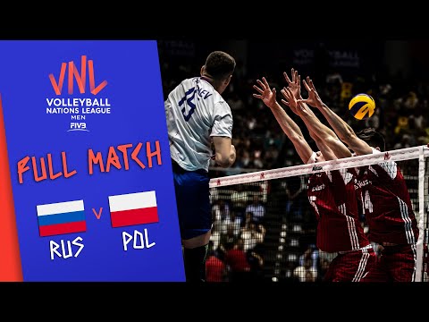 Russia 🆚 Poland - Full Match | Men’s Volleyball Nations League 2019