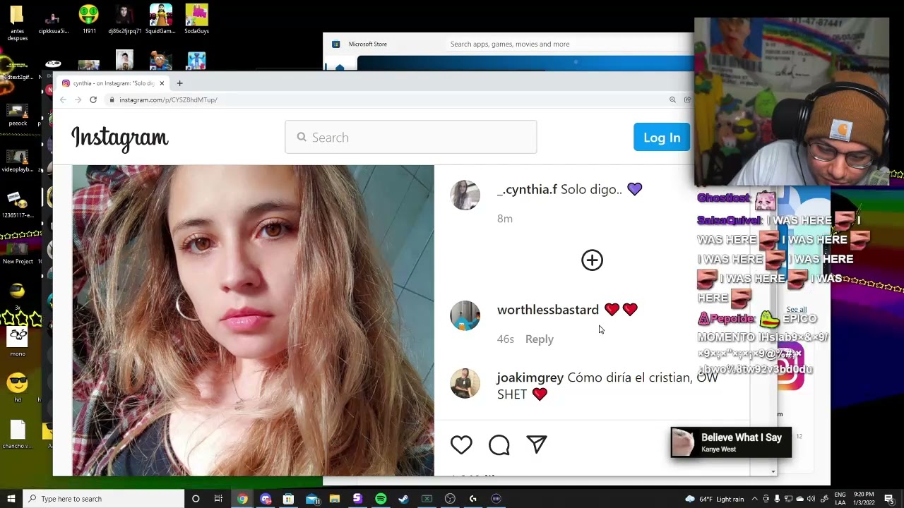 Que linda la cynthia no como el cristian xd