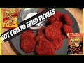 FLAMIN HOT CHEETO FRIED PICKLES | PICKLE CHIPS