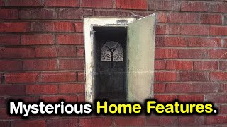 25 Mysterious Home Features That Have Disappeared