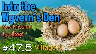 INTO THE WYVERN'S DEN Complement MHGU Chapter 47 Village 3 KEY QUEST without Felyne Lander