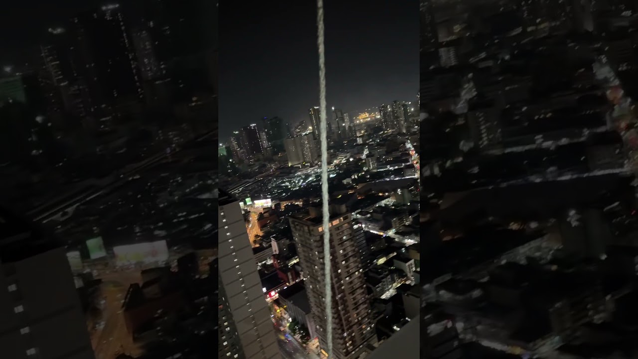 View from the 49th floor of UT-España. Chelsea’s nest for the next 365 days🪺 