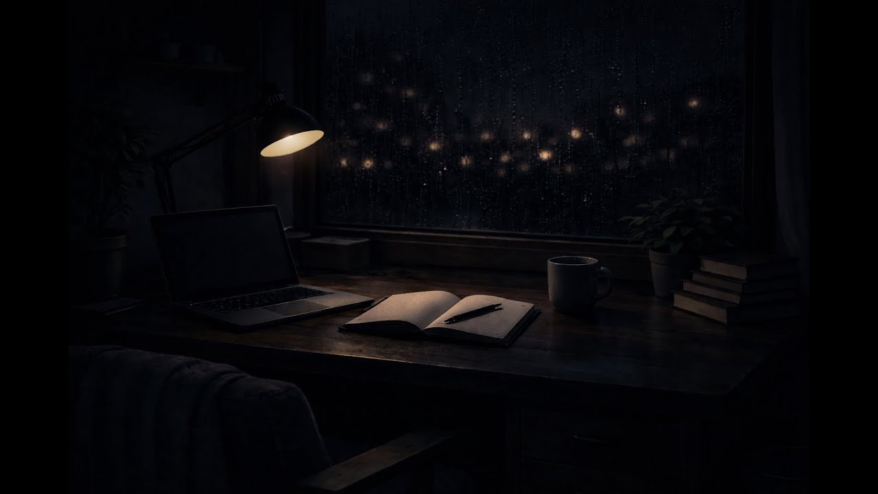 Dark Night Focus – Deep Lo-Fi for Night Work (8 Hours, No Vocals) - YouTube