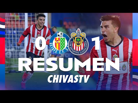 RESUMEN Y GOLES | Getafe CF vs Chivas | Amistoso Internacional | Tour Rebaño España