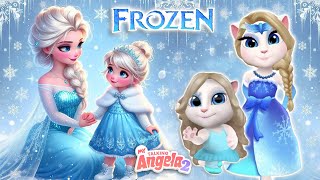 My talking Angela 2 | Mothersday | Frozen | Elsa and her daughter | cosplay