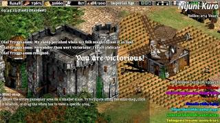 Age of Empires 2: AoK (1999) - Beating Hardest 1v7 200 Population In All Game Modes (Highlights)