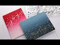 Holiday Card Series 2020 - Day 8 - Clean & Simple Watercolor Cards