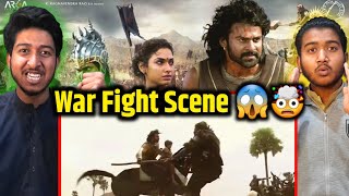 Bahubali Second Last War Fight Scene Reaction |Zain&MaazReaction |Prabhas