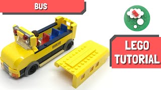 LEGO Bus (Tutorial) with building process feedbacks