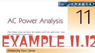 EP:5.3(Example 11.12) Complex power Calculation.#electrical#engineering #apparent ‎@SchoolofEEE111 