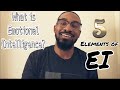 What is Emotional Intelligence? What are the 5 key elements of EI?