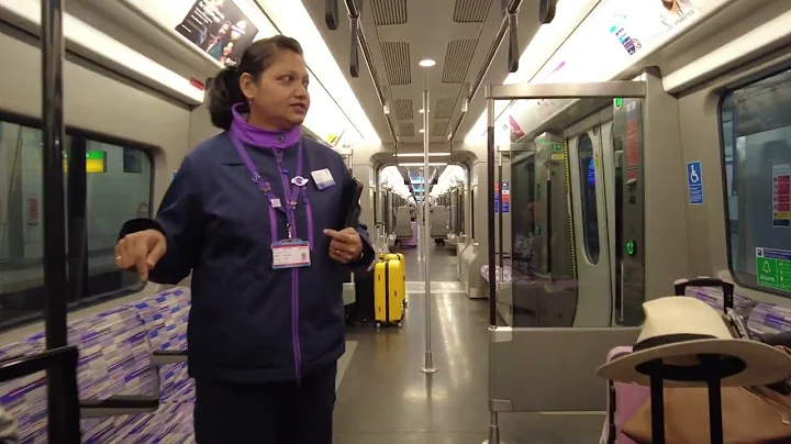 Free transfer by train from Terminal 5 to Terminal 2 & 3 London Heathrow Airport