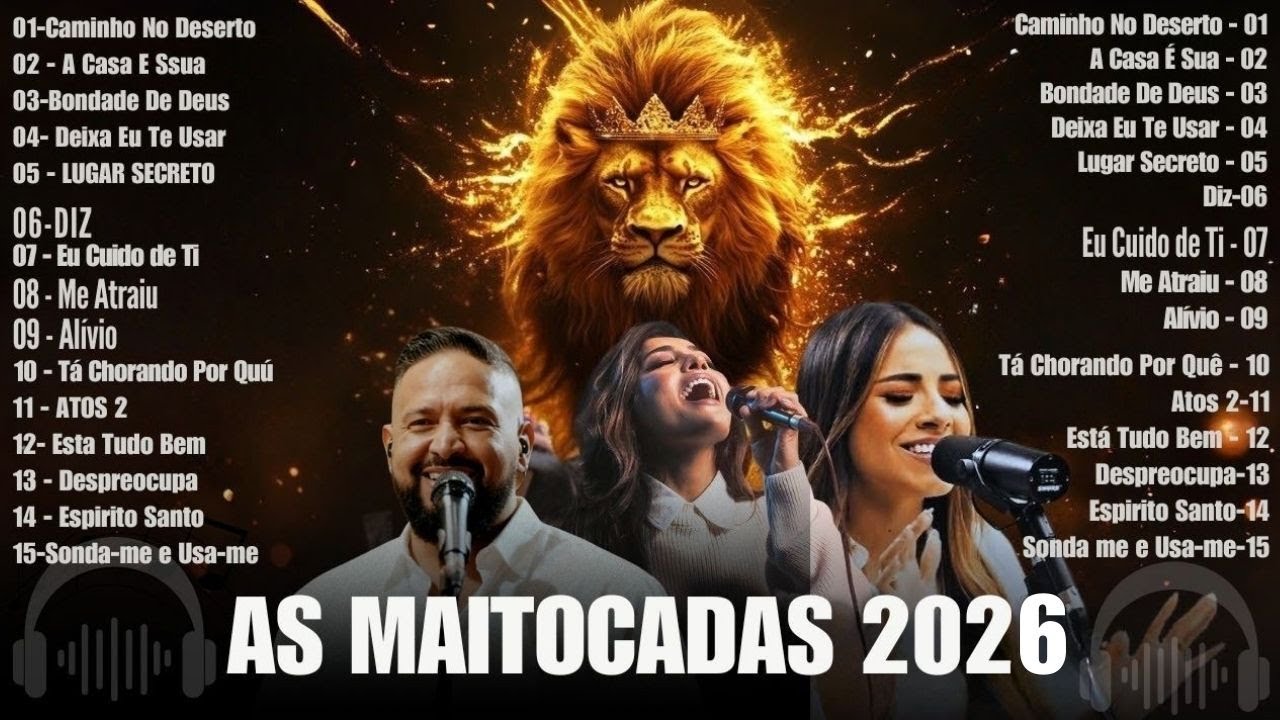 60 Hinos para Sentir a Presença de Deus - Melhores Hinos Evangélicos - Louvores de Adoração 2026