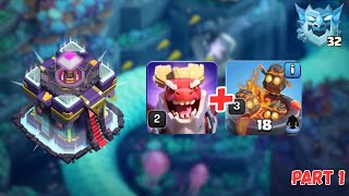 (Expert Mode/CW) TH15 vs TH18 | Is This Furnace Army Actually Good at TH15? (2 Times Swag RC)