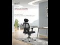 Savya home apollo high back office chair with 3d adjustable arm and anytime lock mechanism