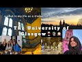 A week in my life as a student of the university of glasgow december