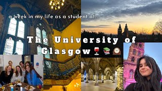 a week in my life as a student of the university of glasgow december!