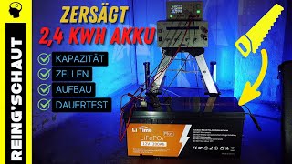 Reingesägt: Li Time LiFePO4 12V / 200Ah Akku | Test