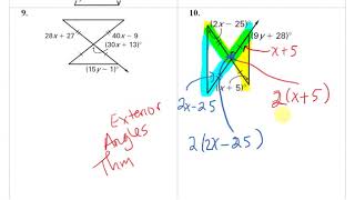 Base Angles Examples more difficult