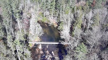 25.11.12 Toccoa Swinging Bridge, Ascent