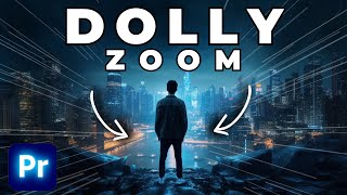 DOLLY ZOOM Vertigo Effect Tutorial In Premiere Pro screenshot 1