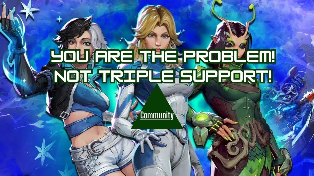 Triple Support Is NOT BAD In Marvel Rivals! YOU ARE!