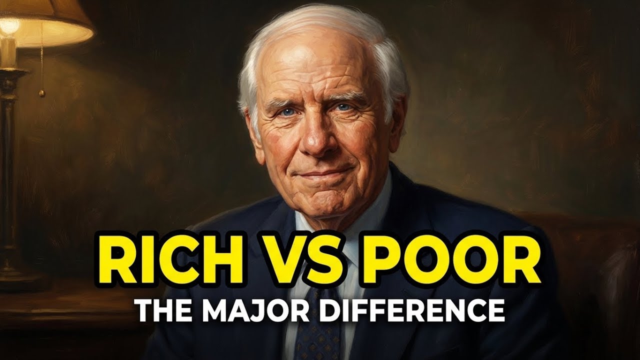 Rich vs Poor: The Major Difference | Jim Rohn Quotes