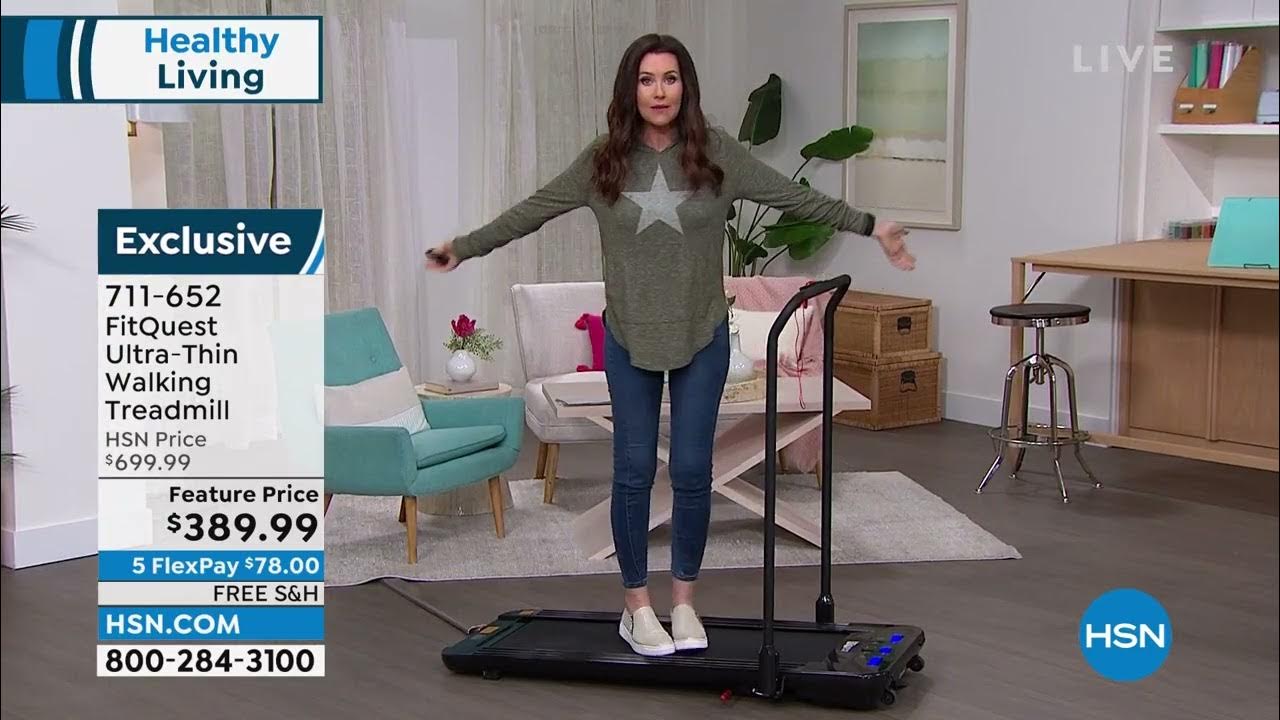 FitQuest UltraThin Walking Treadmill YouTube
