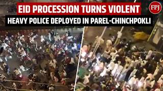 Heated Argument, Stone-Pelting During Eid-e-Milad 2026 Procession Near Laxmi Cottage, Parel