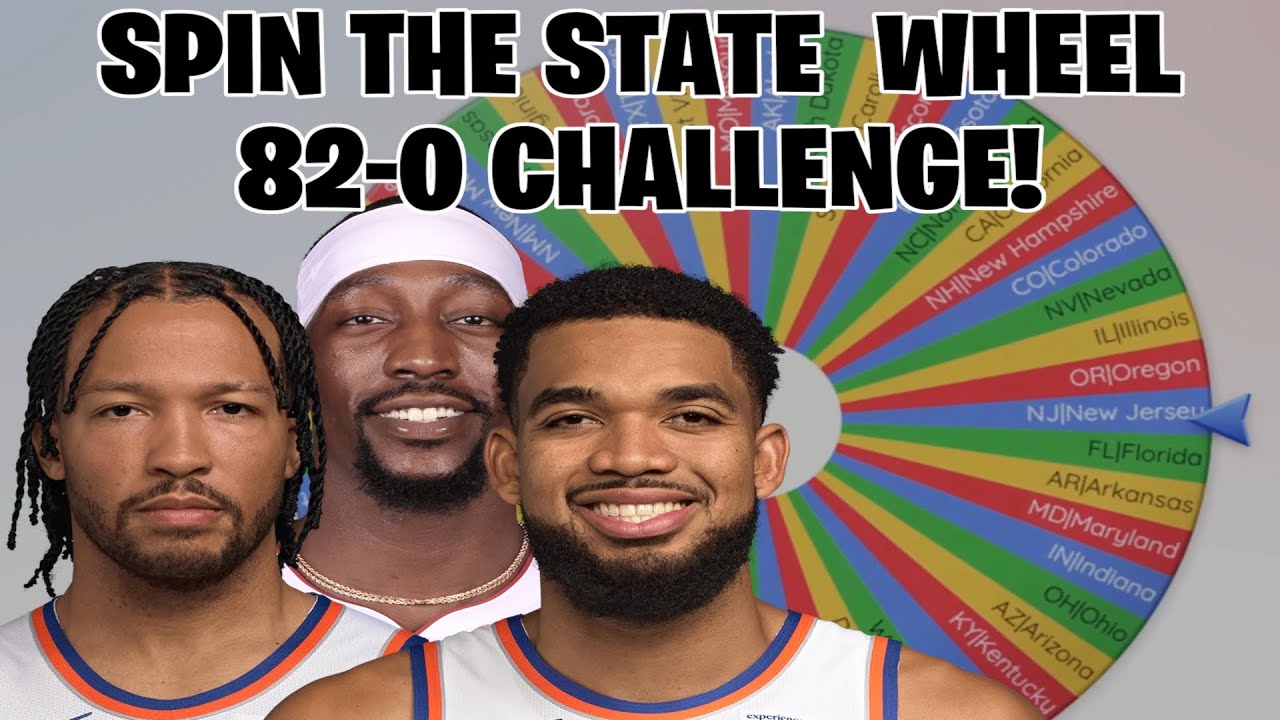 Задание «Крути колесо штата 82-0»! (NBA 2K26)