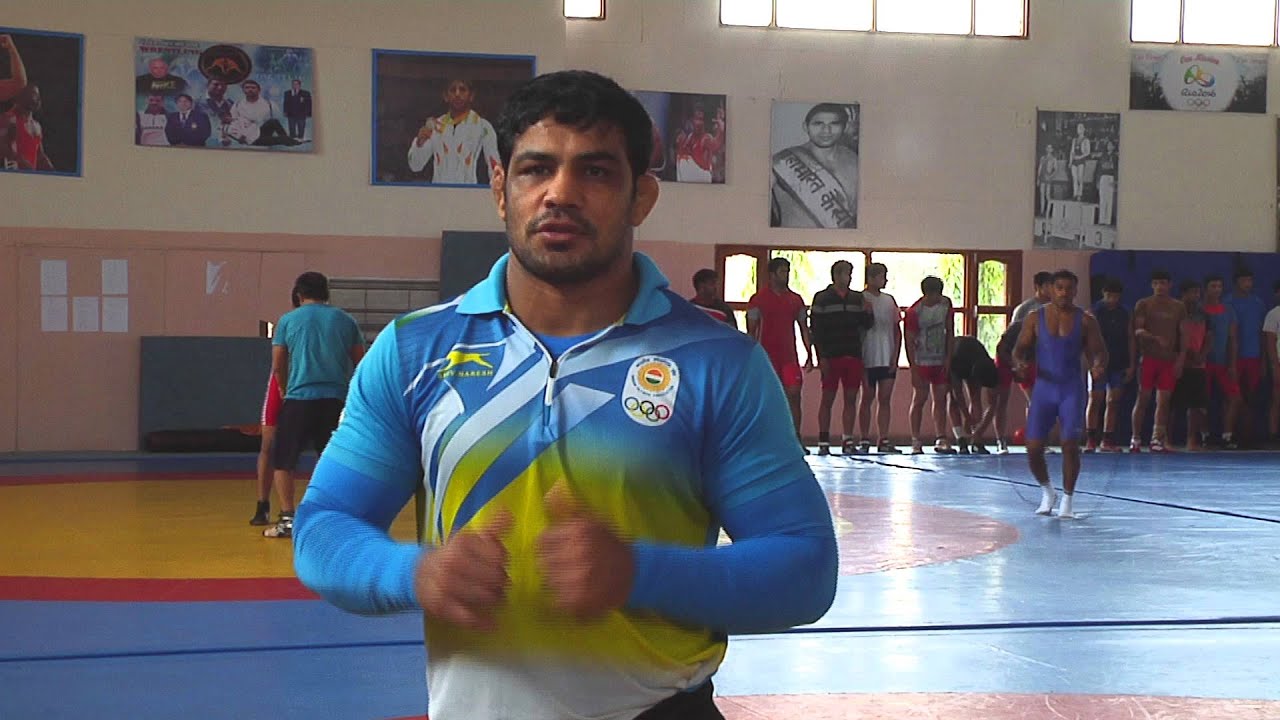 Wrestler Shri Sushil Kumar on 